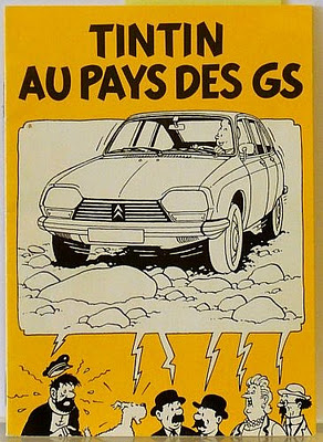 [DESSIN] Tintin et Citroën, 30 ans plus tard H1118-11