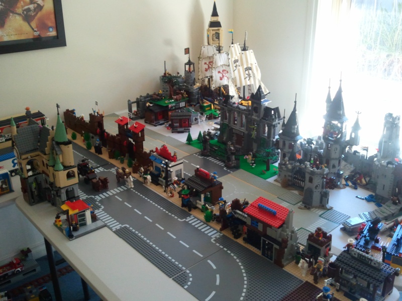 My lego train town Photo020