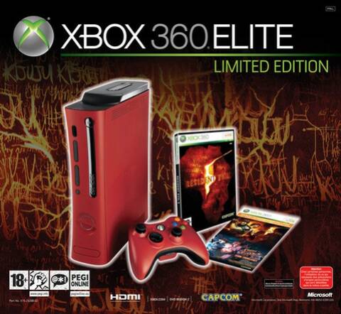 ESTIM] Xbox 360 Rouge édition Resident Evil 5