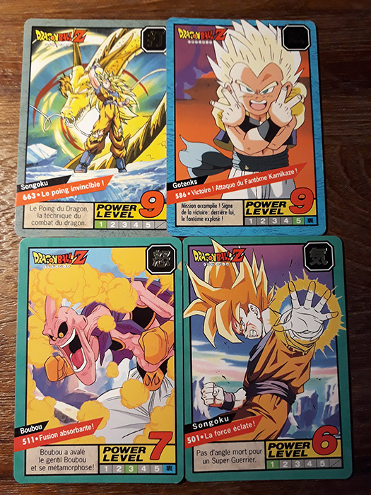 Carte dragon ball Z Dorothée magazine . foire au troc et à l'échange :)  110