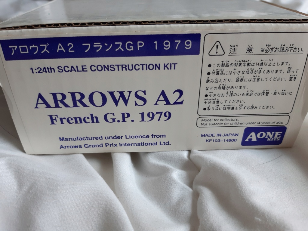 F1 arrows A2 1979 kit résine 1:24 131