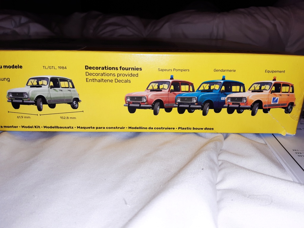 RENAULT 4 tl/gtl par heller au 1:24 20201261