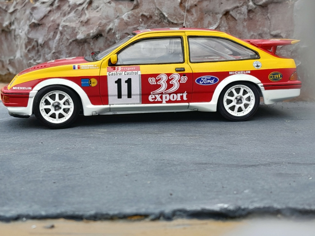 * 1:24 Ford Sierra Cosworth en duo versions Didier Auriol grA rallye Tamiya-Renaissances - Page 6 20230713