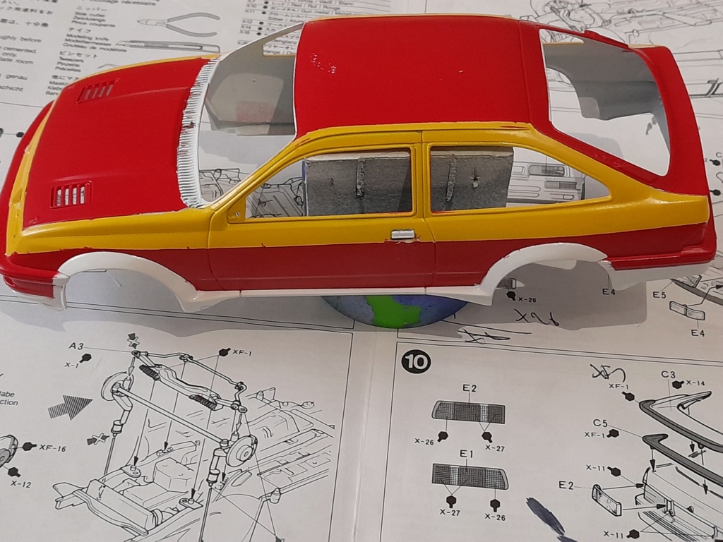 * 1:24 Ford Sierra Cosworth en duo versions Didier Auriol grA rallye Tamiya-Renaissances - Page 3 3724