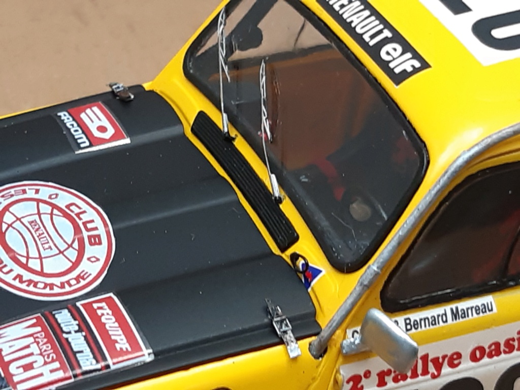 *1:24 renault 4L dakar 1980 frères Marreau Heller 4121