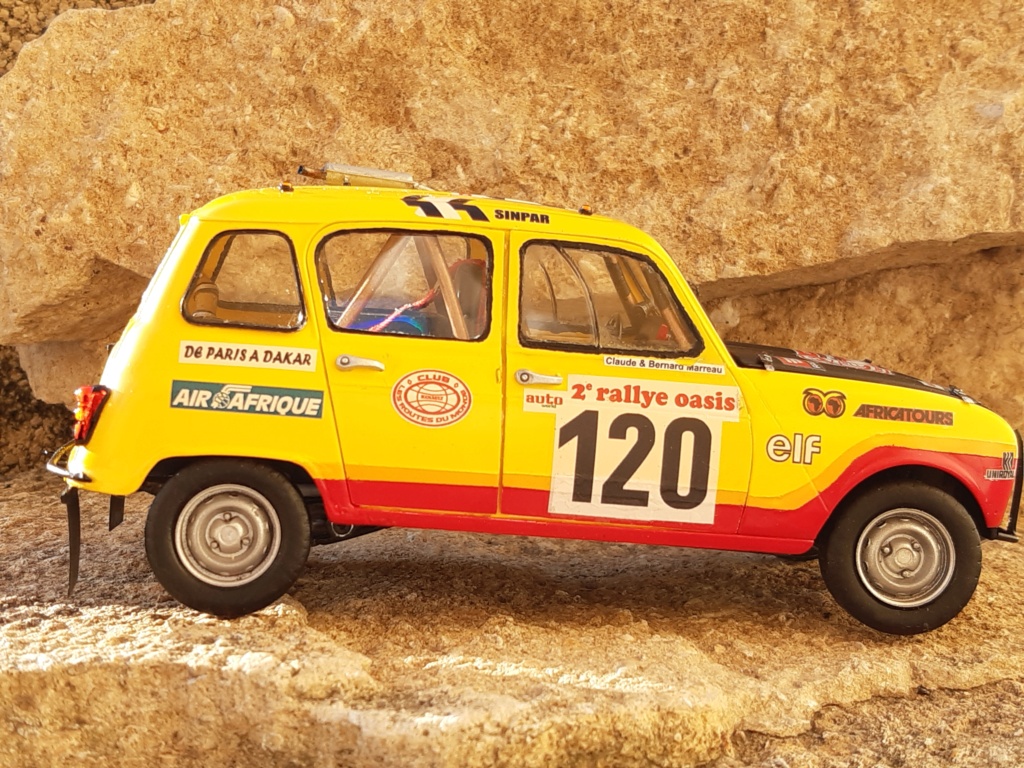 RENAULT 4L Paris-Dakar 1980 au 1:24 Dr10