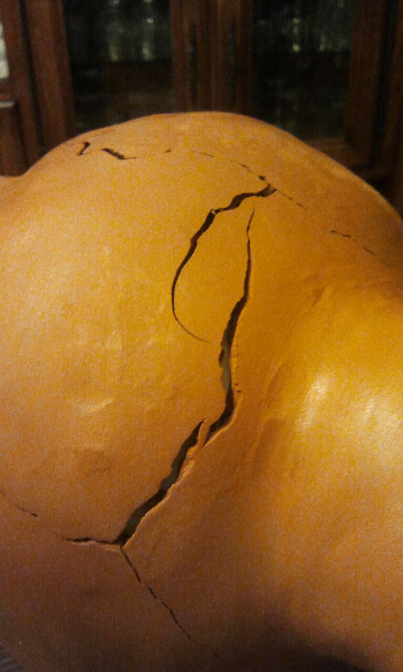 Ma premiére sculpture et réalisation d'un masque en latex 60143610