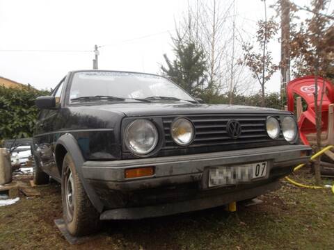 Restauration VW Golf II