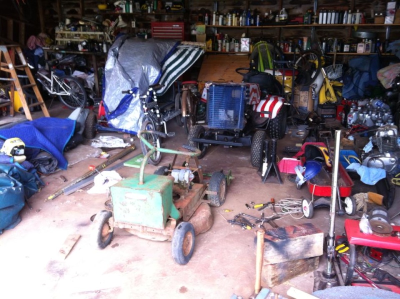 60's springfeild mini tractor speed mower. 11862010