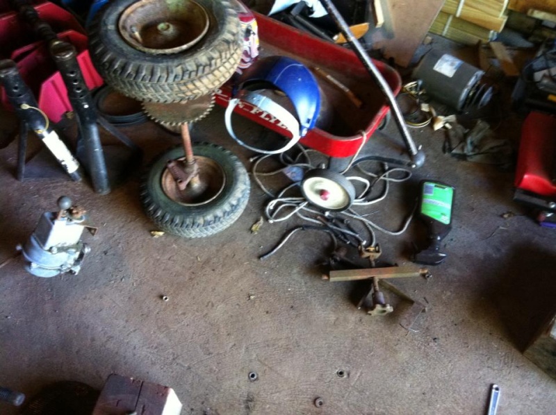 60's springfeild mini tractor speed mower. 12335010