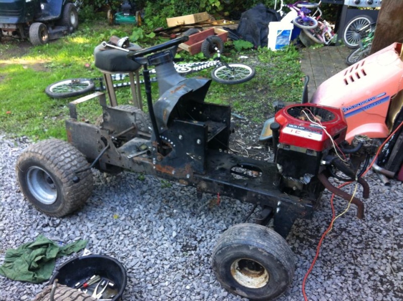 mower - Husqvarna 90's rally mower.  52349411