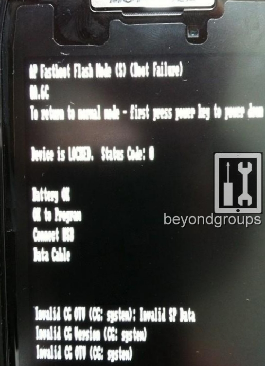 Motorola XT910/XT912 AP Fastboot Flash Mode (s) (Boot Failure) - Solved 12041311