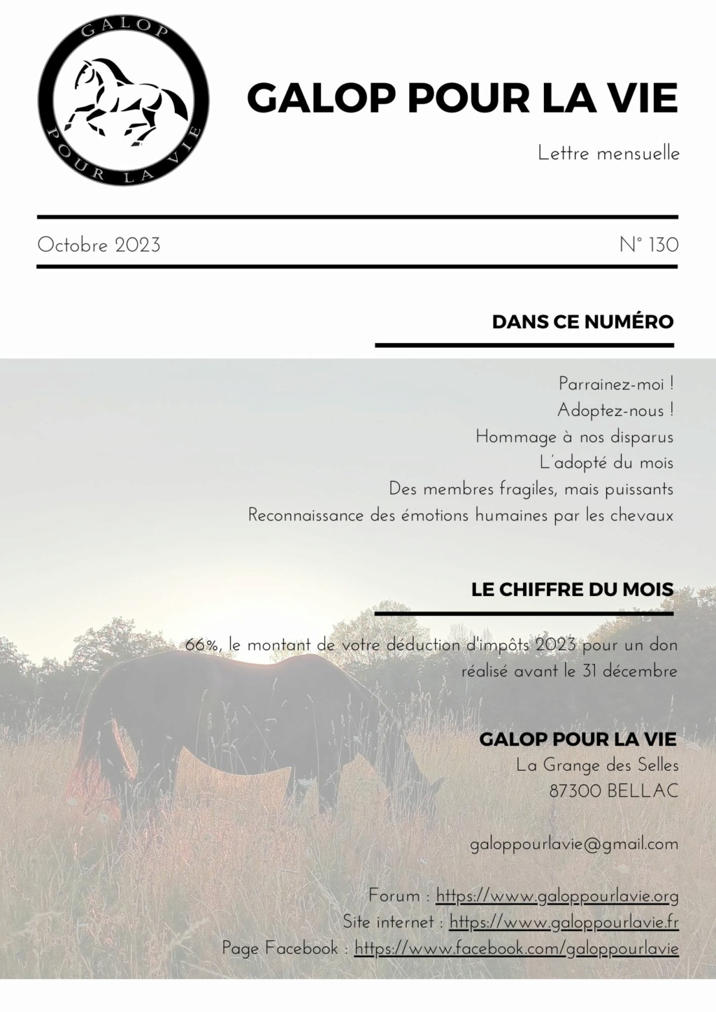 GPLV  - Lettre Mensuelle n°130 - Octobre 2023 1206