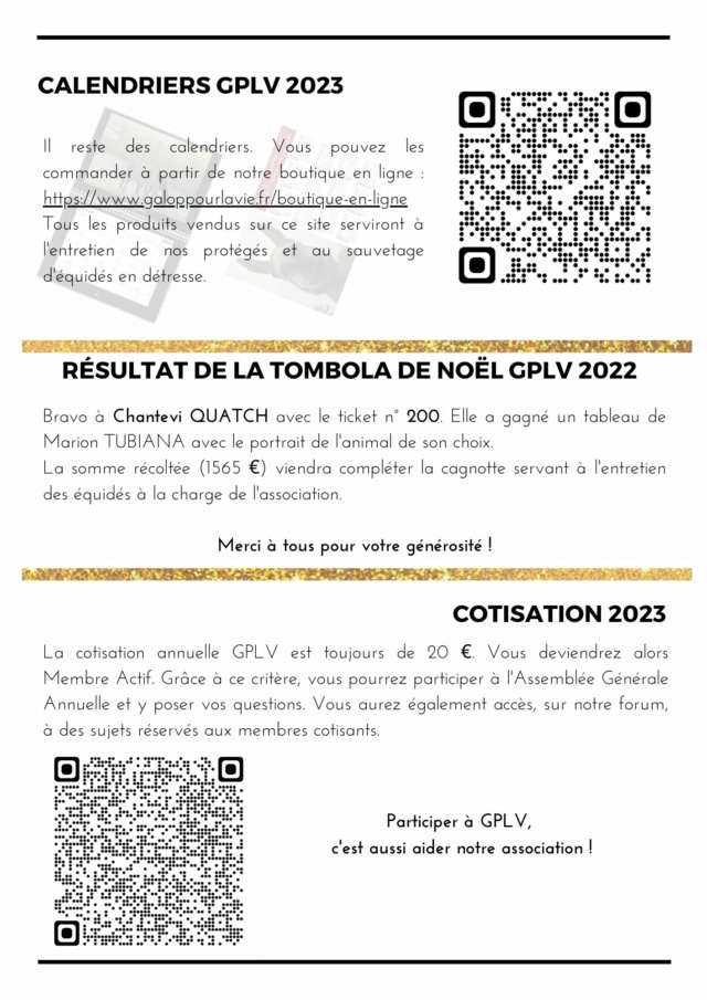 GPLV - Lettre Mensuelle n°120 - Décembre 2022 1222