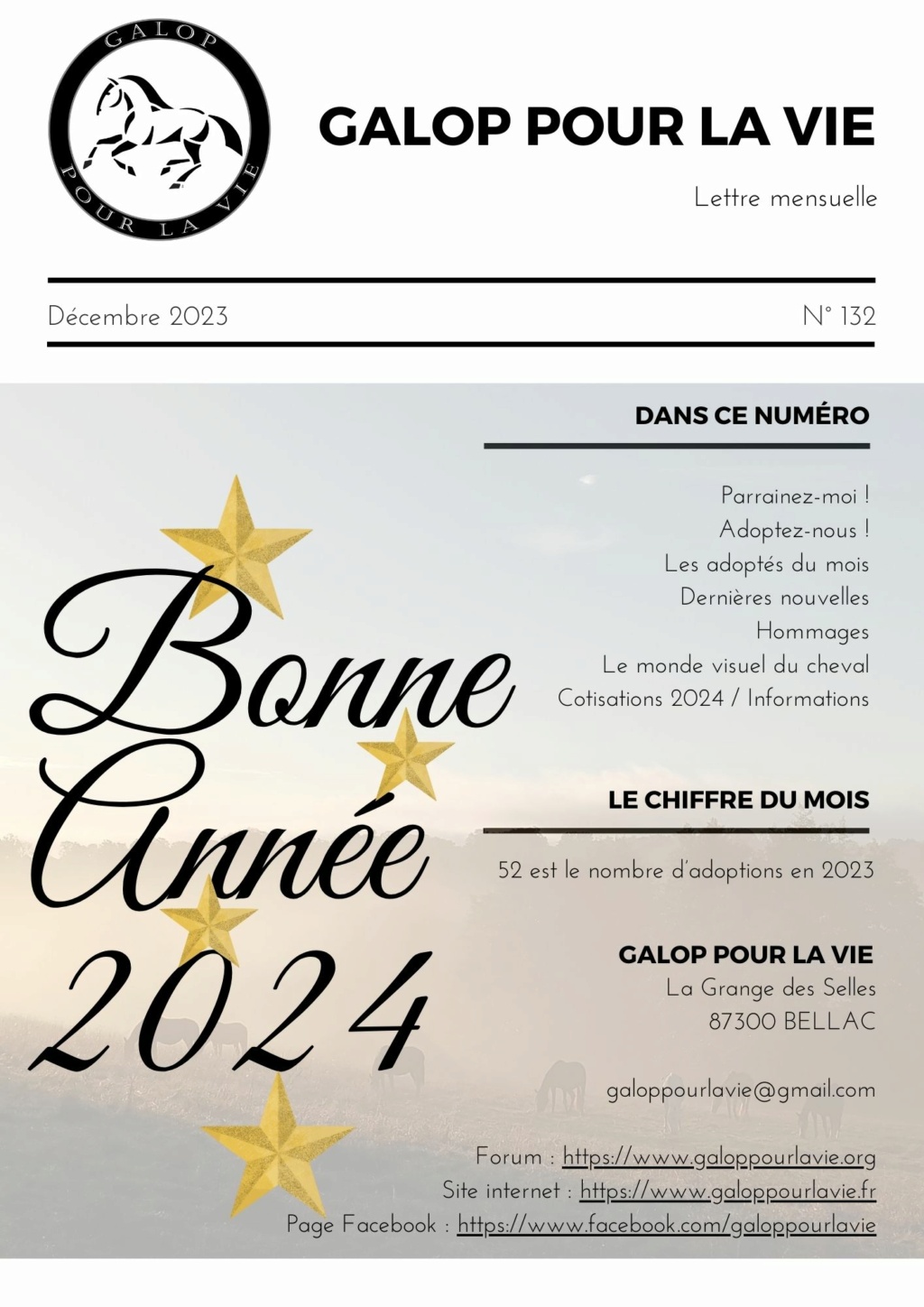 GPLV - Lettre Mensuelle n°132 - Décembre 2023 1258