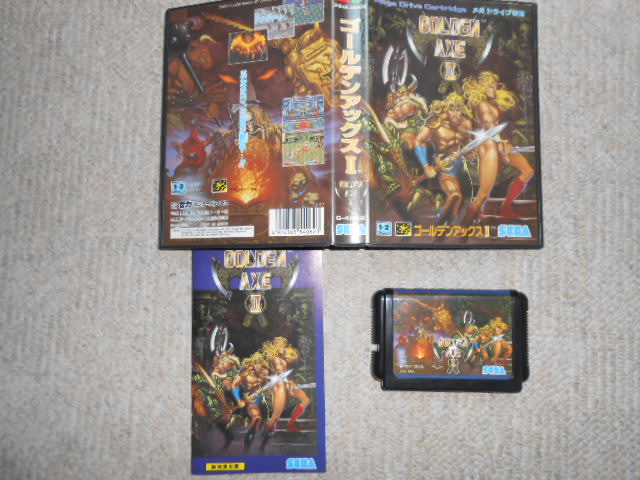 [RECH] Golden axe 1 et 2 md notice flink et shinobi 3. Dscn0916