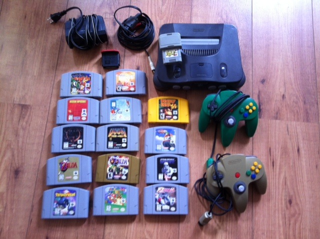 Jeux N64 US en loose : demande estimation N6410