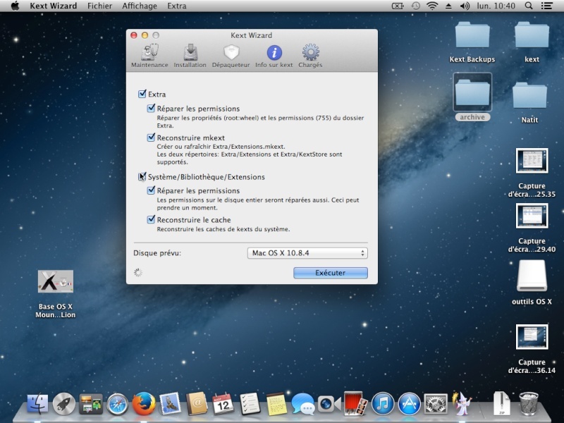 Tuto: OS X 10.8.4 sur  HP DV6 3075sf.  Captur21