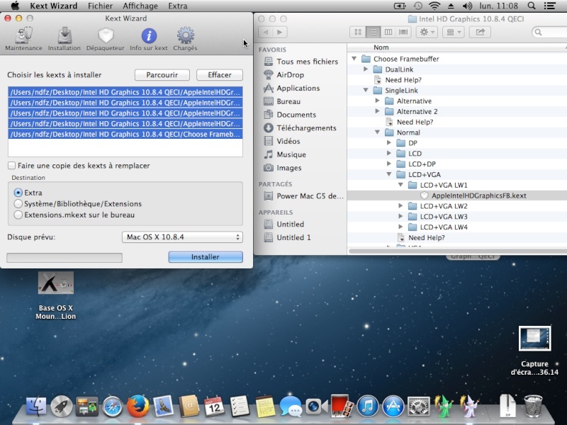 Tuto: OS X 10.8.4 sur HP DV6 3075sf. - Page 3 Captur23
