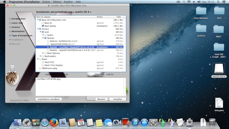 Tuto: OS X 10.8.4 sur HP DV6 3075sf. - Page 3 Captur28