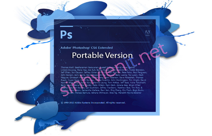Phần mềm Photoshop CS6 Portable Full 2013-011