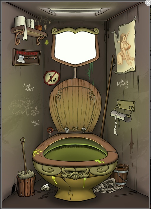 Die Toilette der arkanen Götter Toilet10