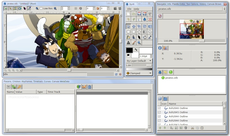 Synfig Animation Studio 0.64.0  Synfig10