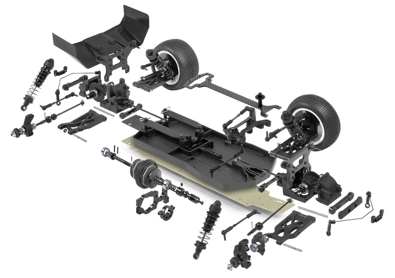 xray 1/10 4wd off-road Xb4-de10