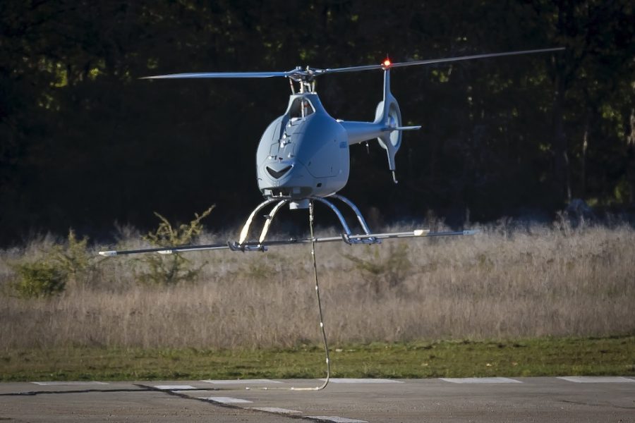 Un drone Helico. a l'essai Cdph-613
