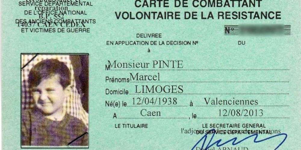 Le plus jeune résistant de France  : euch.  Tiot -  Quinquin -Marcel PINTE Proxy-67