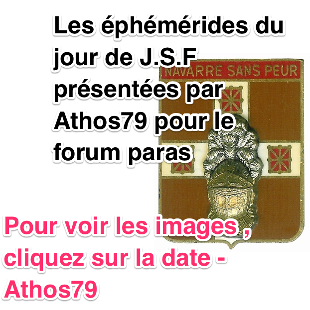 Les éphémérides du J.S.F  du 26 septembre par Athos79. Pucell34