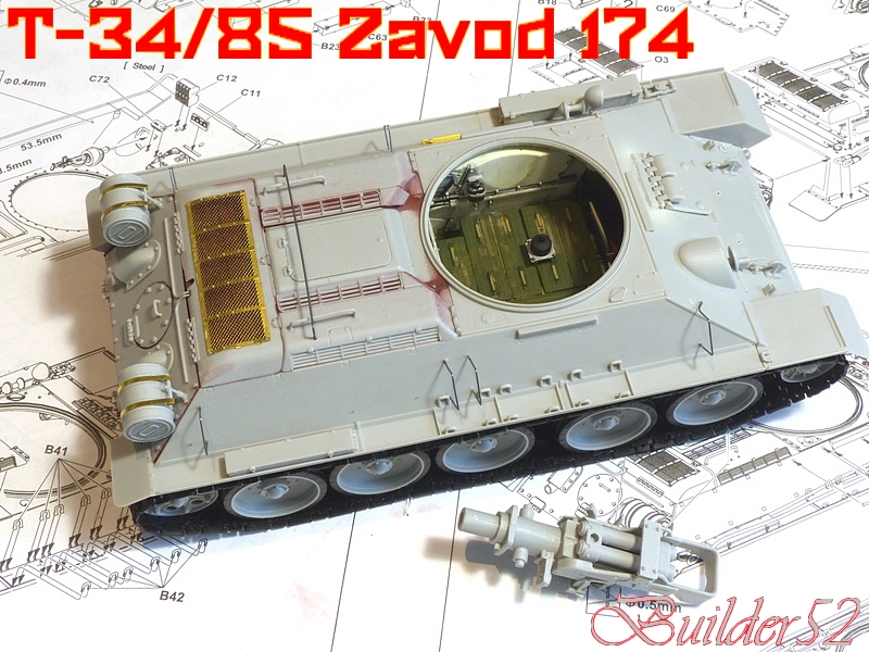 T-34/85  -  DingHao 1/35 P1090212