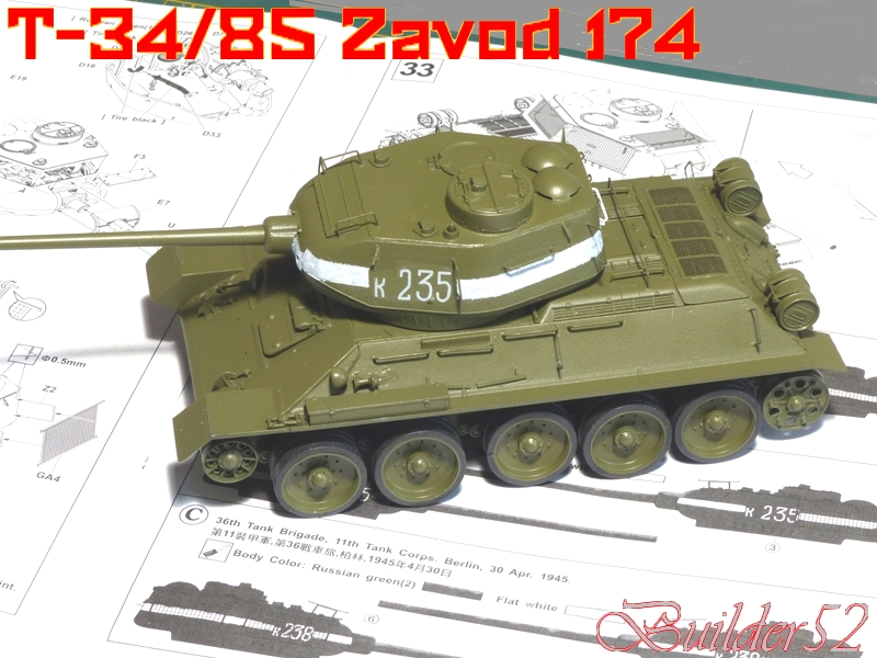 T-34/85  -  DingHao 1/35 P1090223