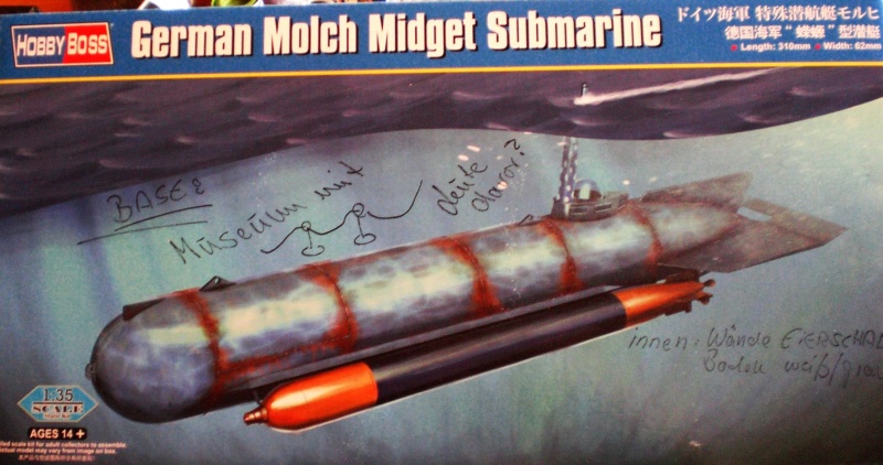 Fertig - Kleinst-U-Boot Molch, 1/35, hobby boss, von oluengen359 Cimg5610