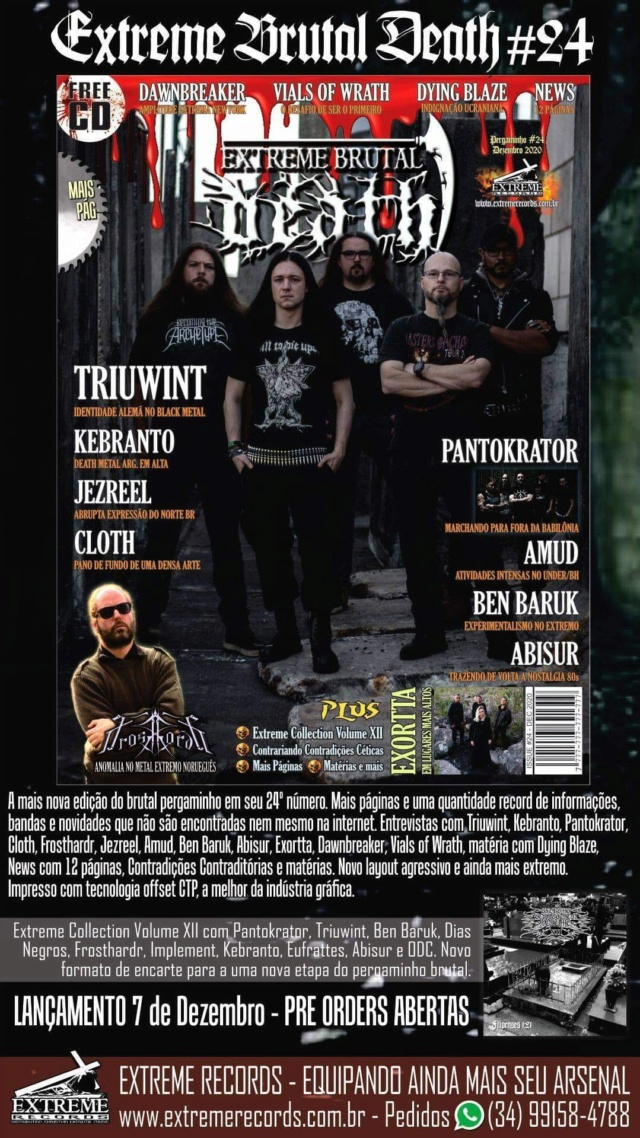 New issue coming from Extreme Brutal Death Magazine! Ebd2410