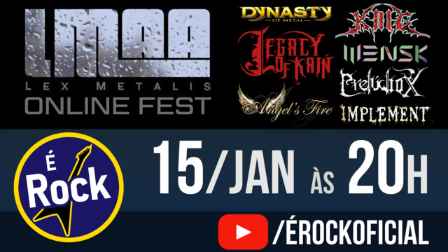 Lex Metalis Onlife Fest - Implement, Angel's Fire, Preludio X and more brazilian metal bands! Lex_fe10