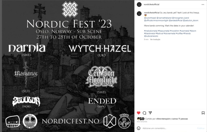 Nordic Fest 2023: Line-up, date, etc... Nf202310