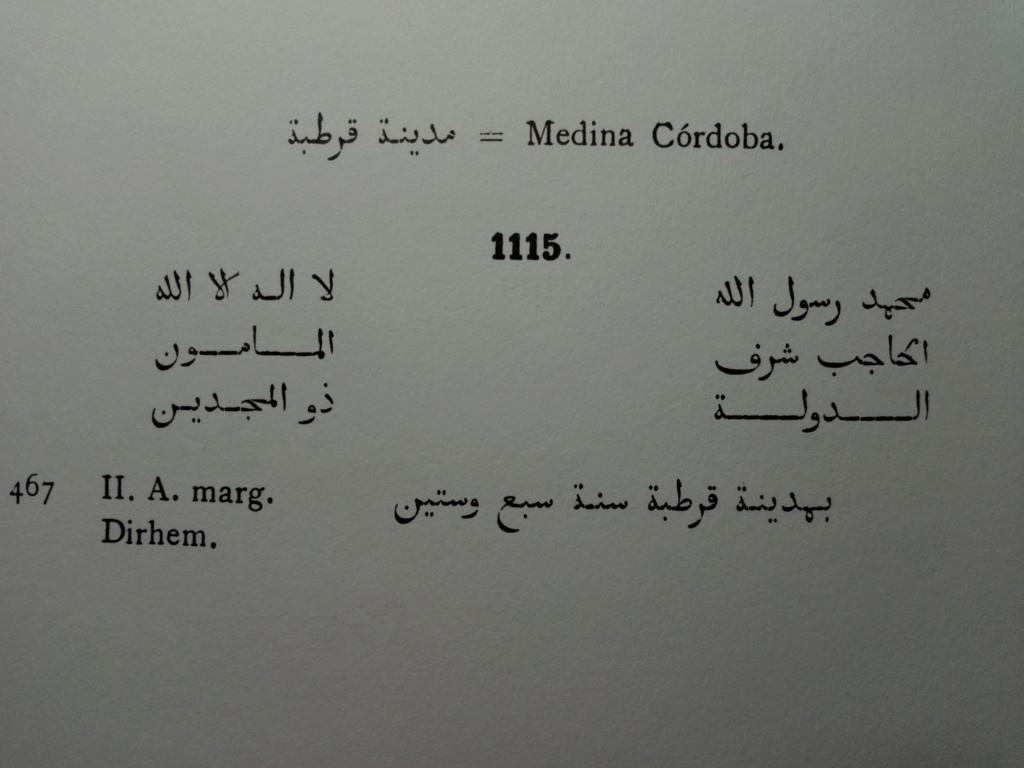 Handús de al Mamun de Toledo, Córdoba, 467 H 2019-011