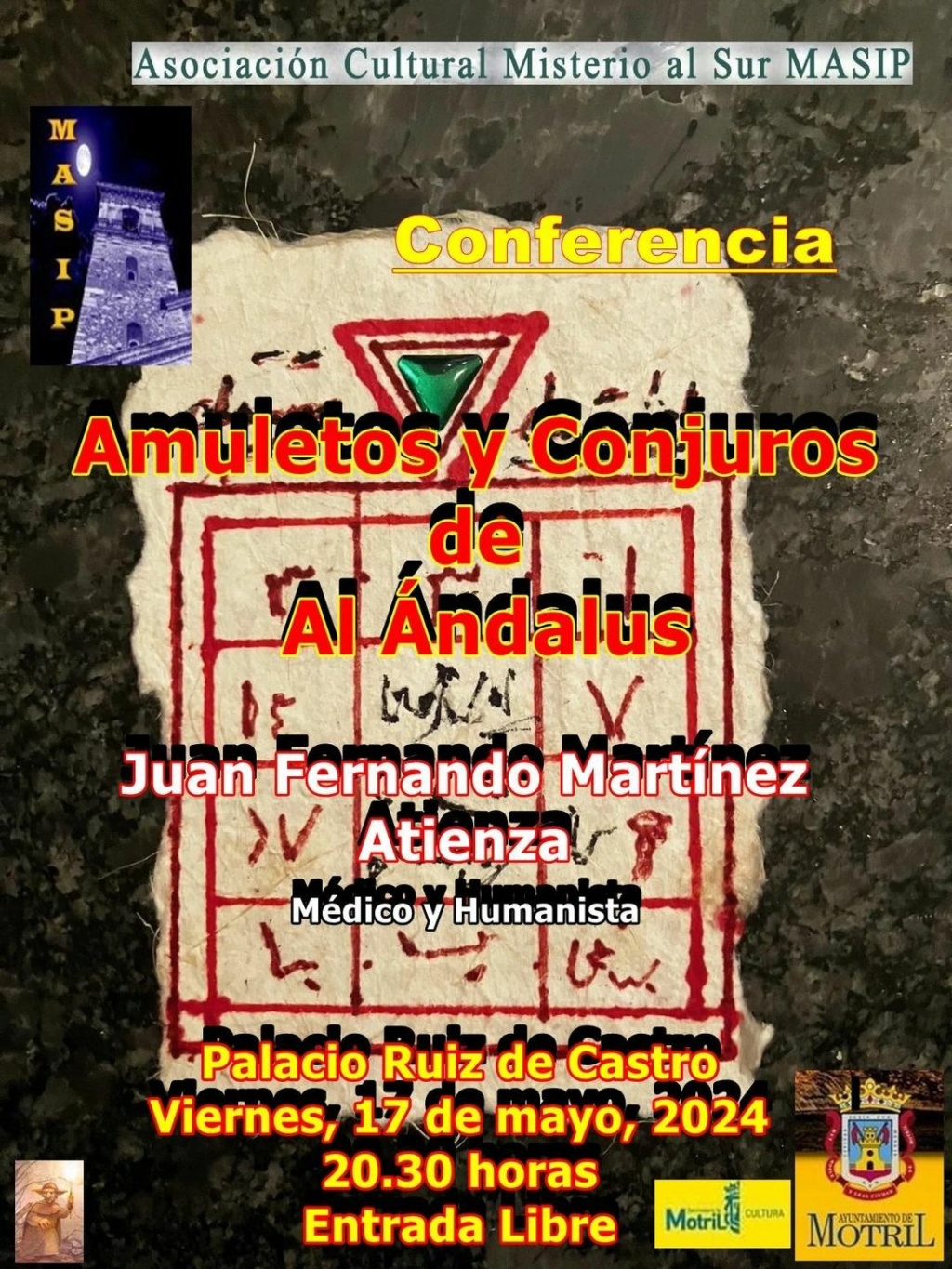 Conferencia Amuletos y Conjuros de al-Ándalus 43811810