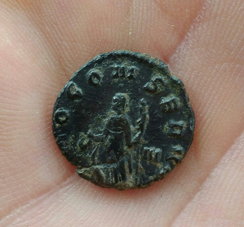 Antoniniano de Salonina. IVNO CONSERVAT. Juno con pavo real a izq. Roma 30bd8b10