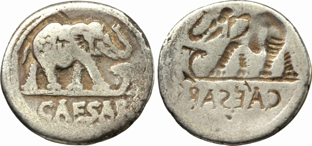 Denario de Julio César. Elefante. Ceca móvil, 49-48 a.C. - Página 2 Image013