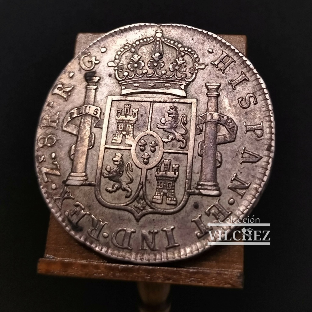 8 Reales de Fernando VII. Zacatecas, 1821.  Inshot21