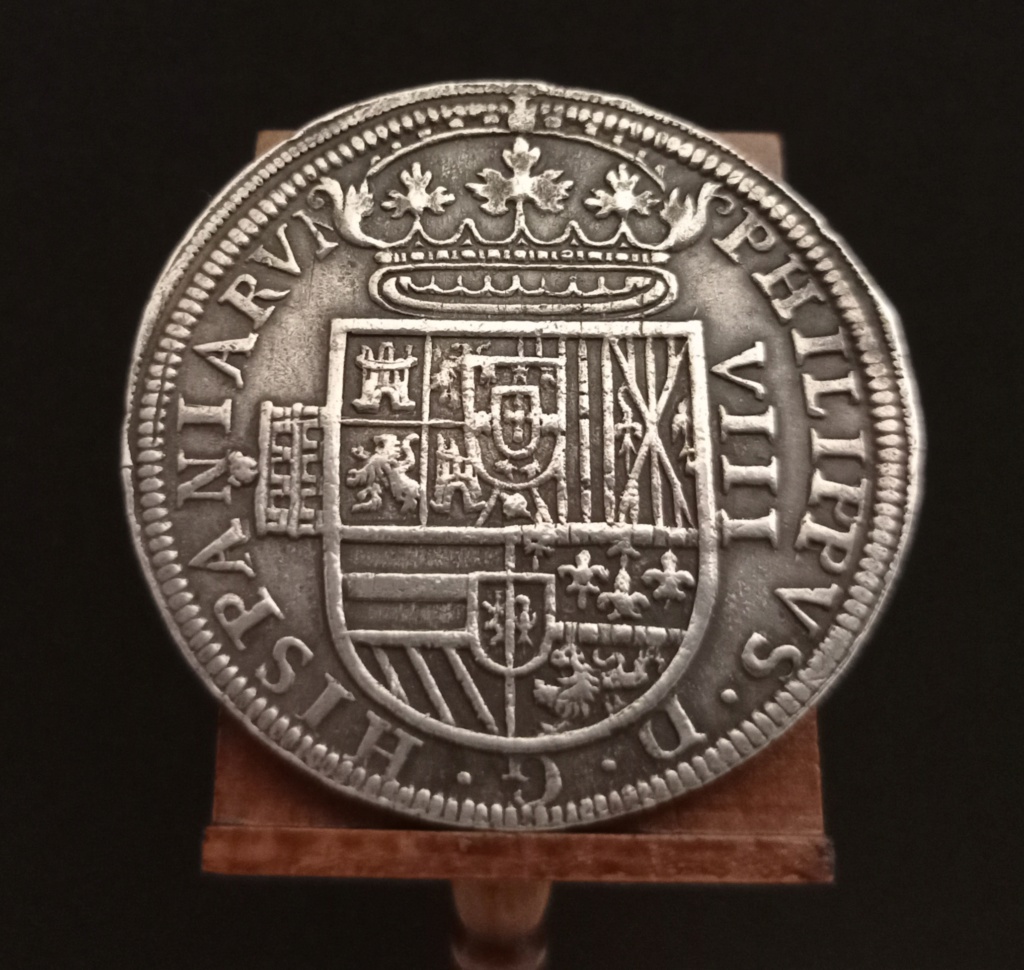 8 Reales del Real Ingenio de Segovia, Felipe II, 1591/0 Revers10