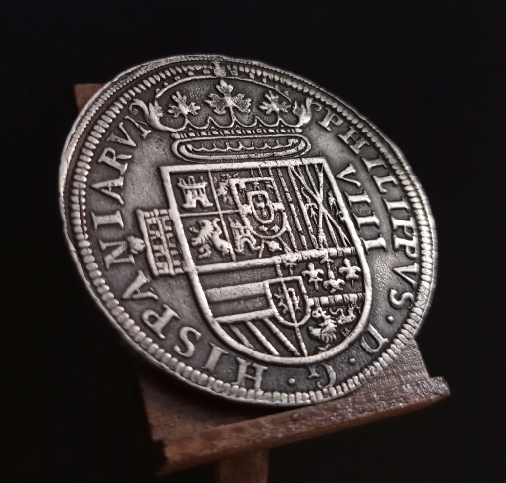 8 Reales del Real Ingenio de Segovia, Felipe II, 1591/0 Revers11