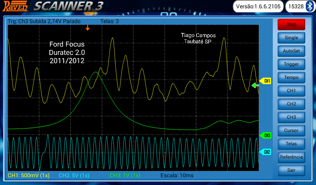 TRANSDUTOR - Ford Focus 2.0 2011/2011 sincronismo, transdutor de vácuo e compressão. em perfeito estado 20190613