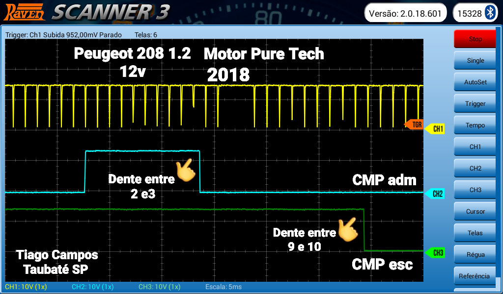 peugeot - Peugeot 208 1.21212v 2018 motor Pure Tech  20210111
