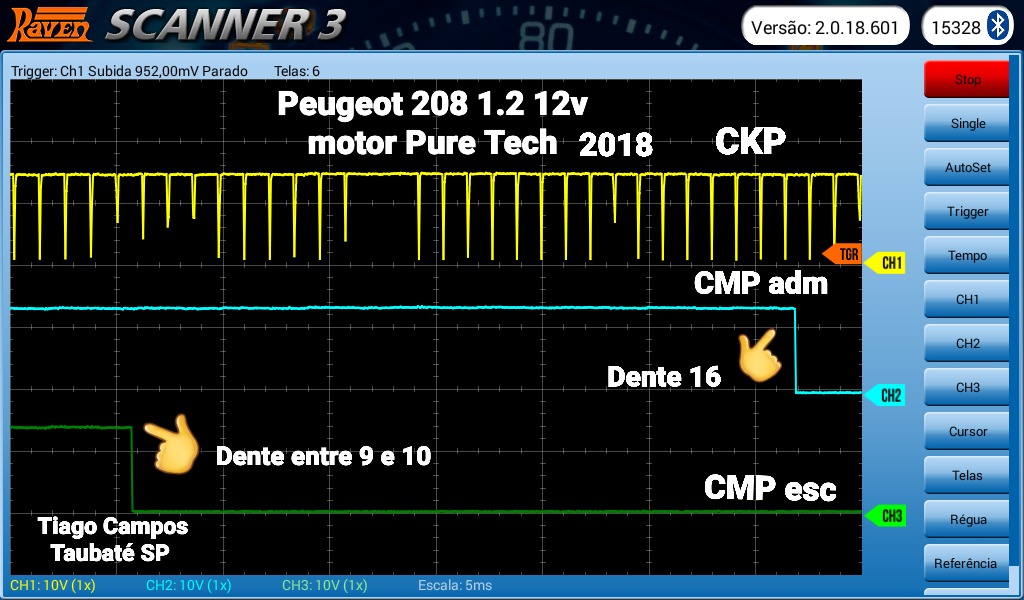 peugeot - Peugeot 208 1.21212v 2018 motor Pure Tech  20210112