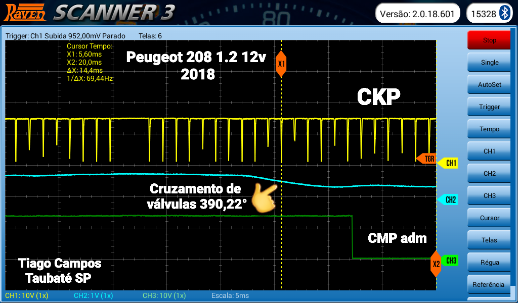 peugeot - Peugeot 208 1.21212v 2018 motor Pure Tech  20210114