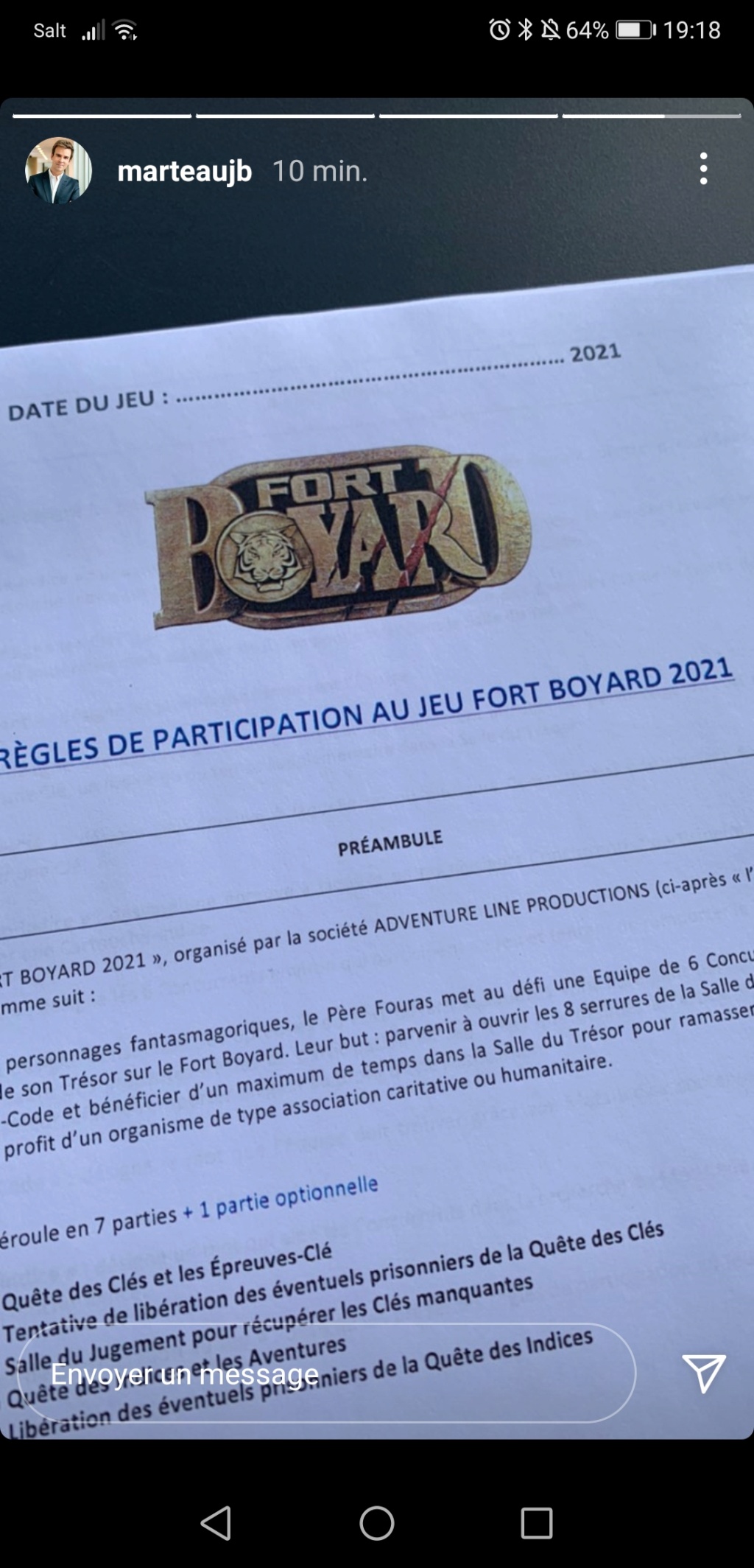Photos des tournages Fort Boyard 2021 (production + candidats) - Page 25 Screen11