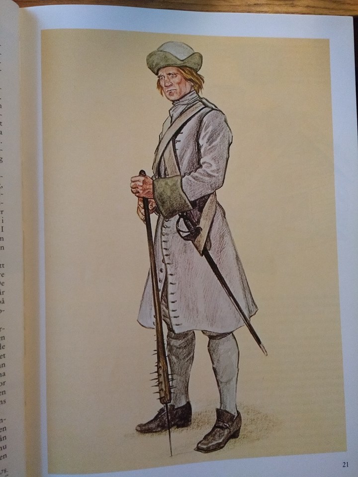 Karolinsk soldat anno 1676 i 1/16 40609510